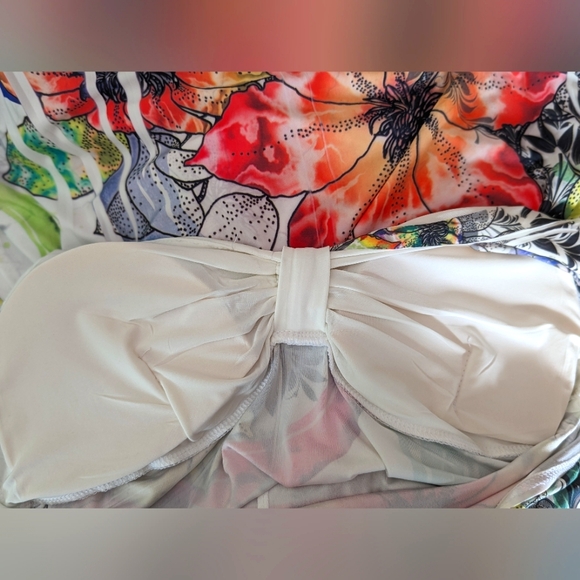 FLORAL WRAP DRESS - Colori - Picture 6 of 11